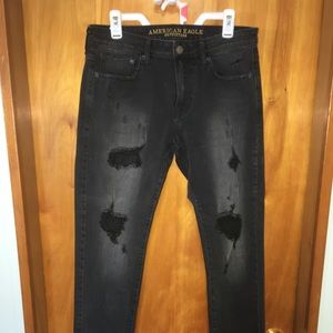 Black American Eagle jeans